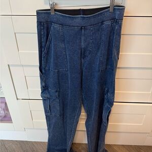 HALARA Women's Denim Cargo Jeans